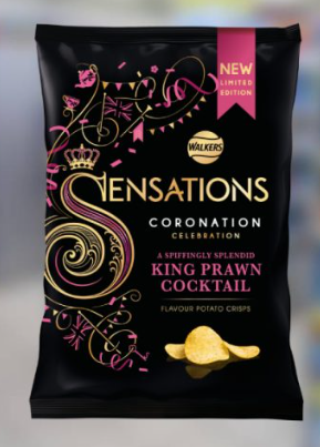 WALKERS SENSATIONS CORONATION CRISPS 65g